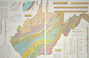 Geological Map of West Virginia